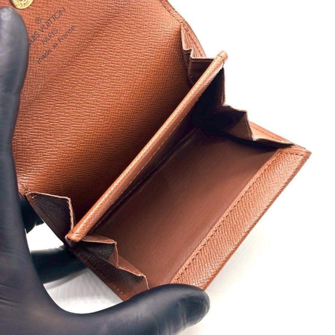 優*雅様 ルイヴィトン　ケース モノグラム ポルトモネ・プラ 小銭入れ　ブ