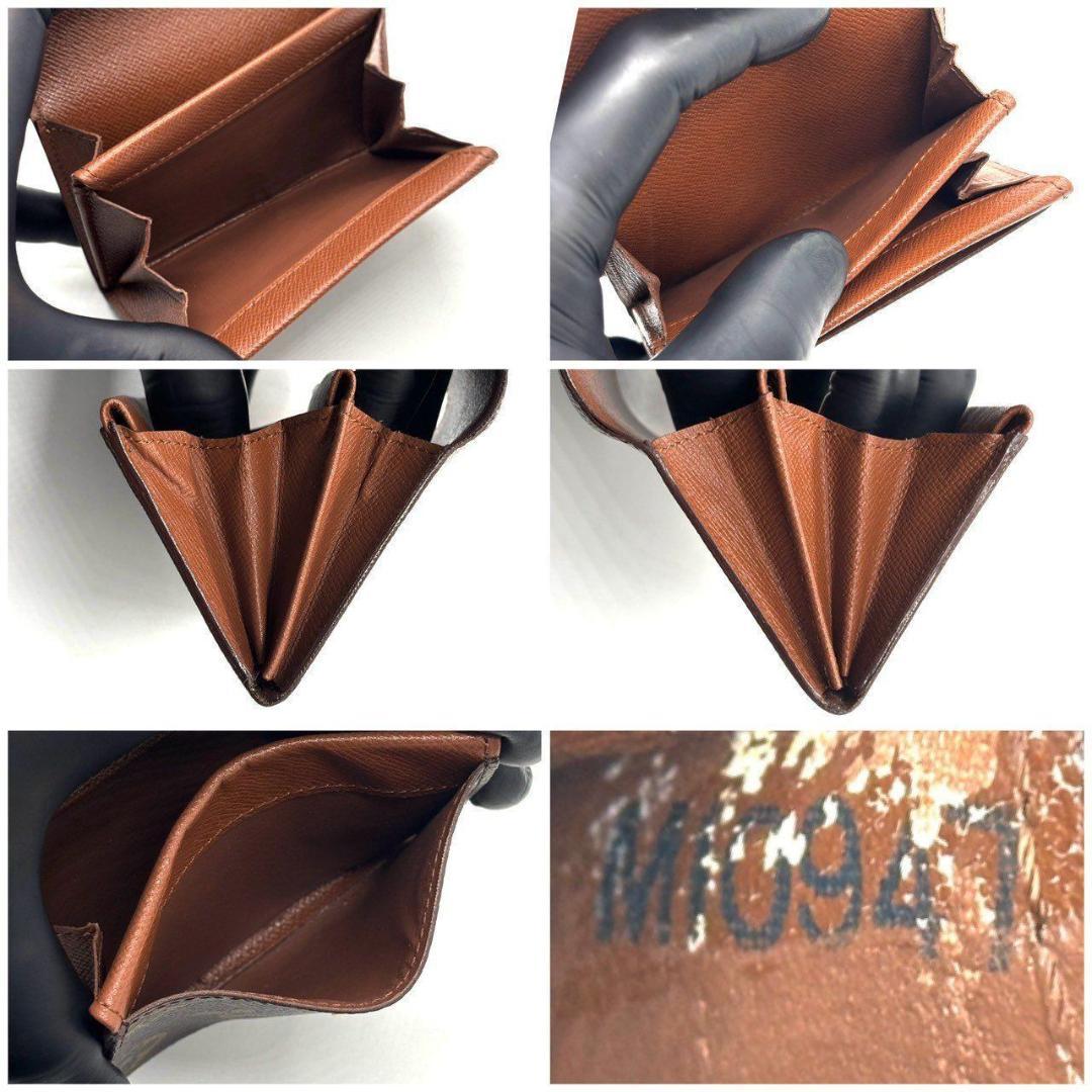 優*雅様 ルイヴィトン　ケース モノグラム ポルトモネ・プラ 小銭入れ　ブ