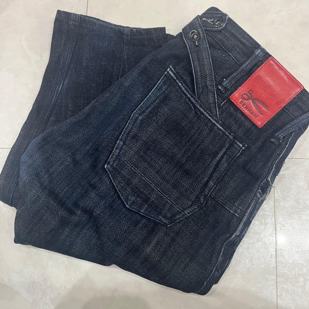 DENHAM クロスバッグ MIJLTV デニム W31 濃紺 限定品 410着