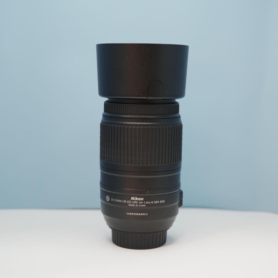 Nikon純正 55-300mm 望遠レンズ 極美品 a3773