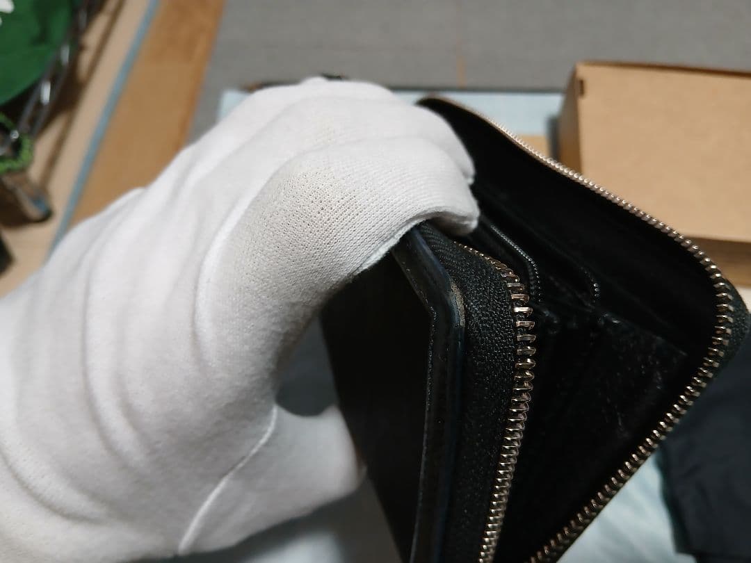 GUCCI GGパターン ブラック 長財布