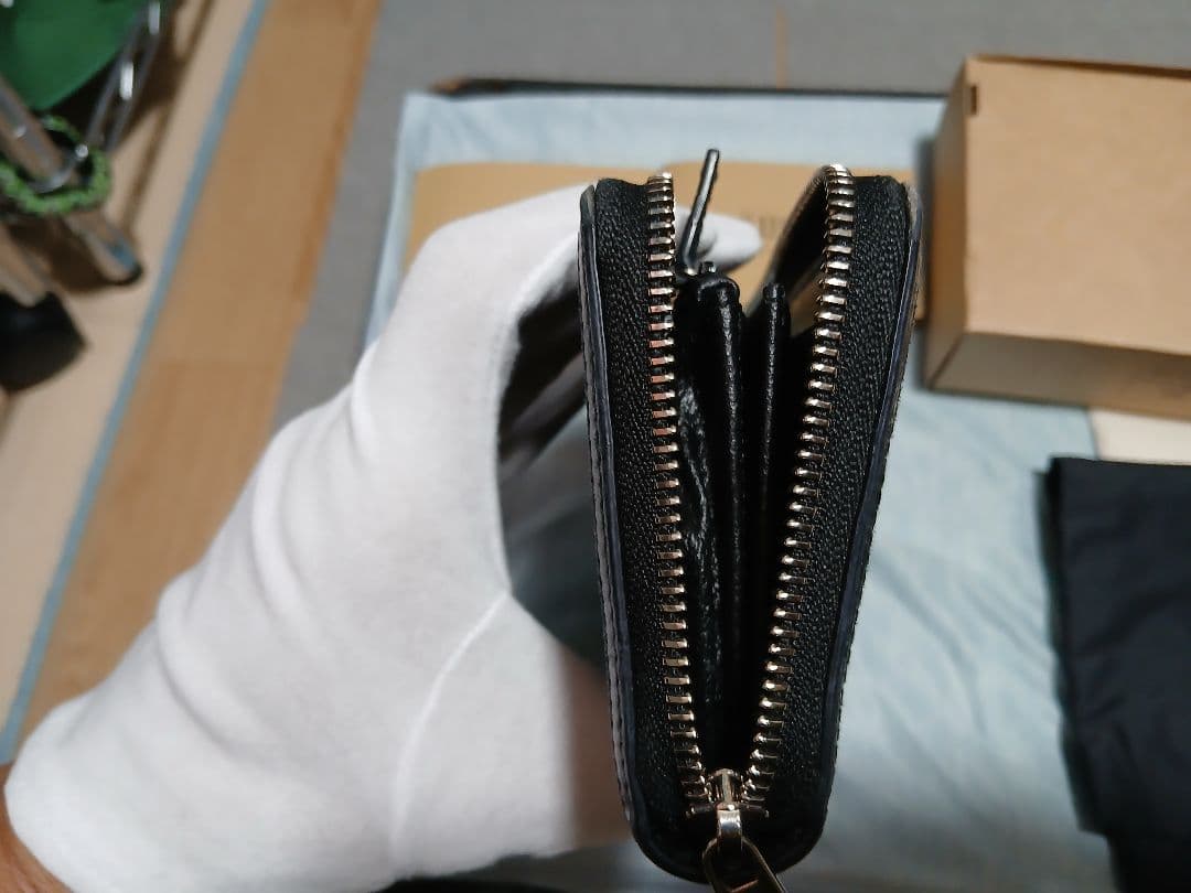 GUCCI GGパターン ブラック 長財布