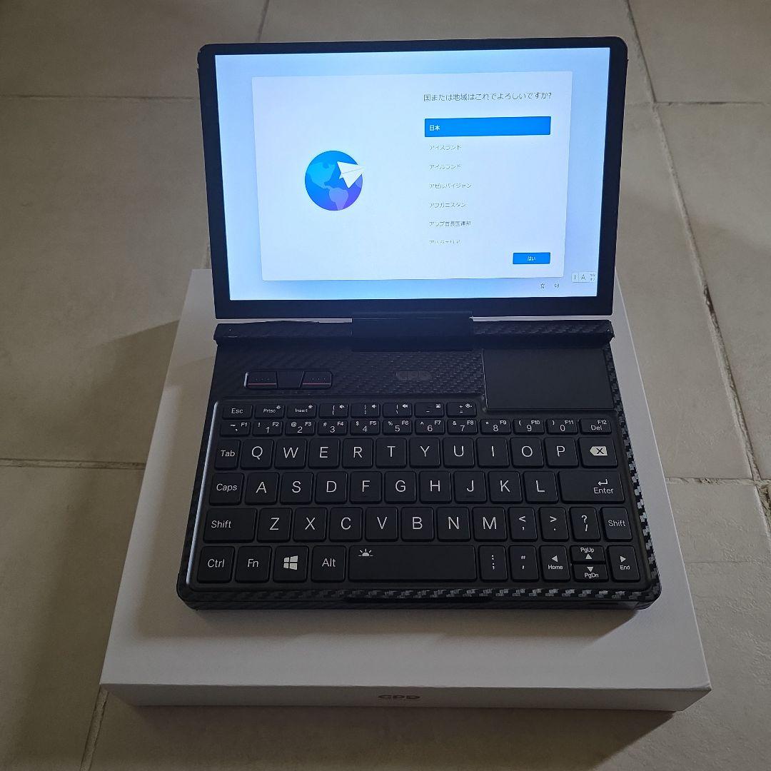 GPD Pocket 4 32GB/2TB LTEモジュール付属