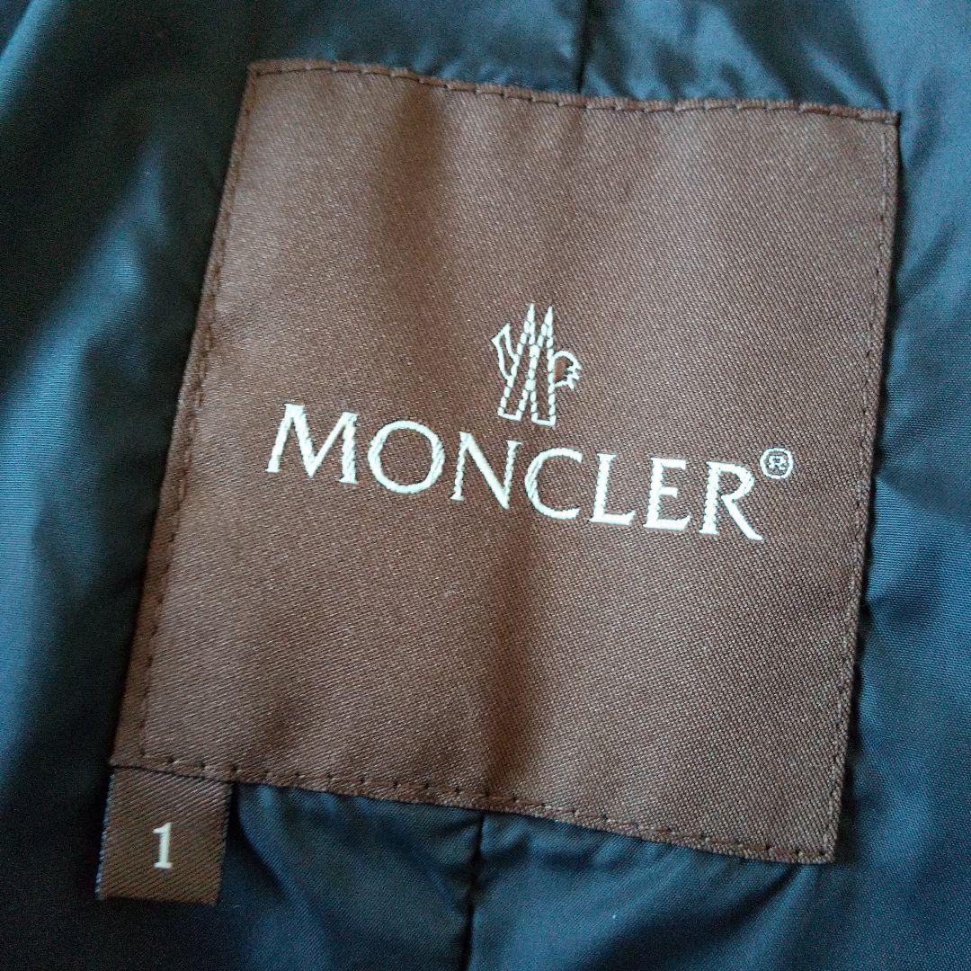 MONCLER ダウン ジャケット ブラック 茶タグ モンクレール 黒 希少
