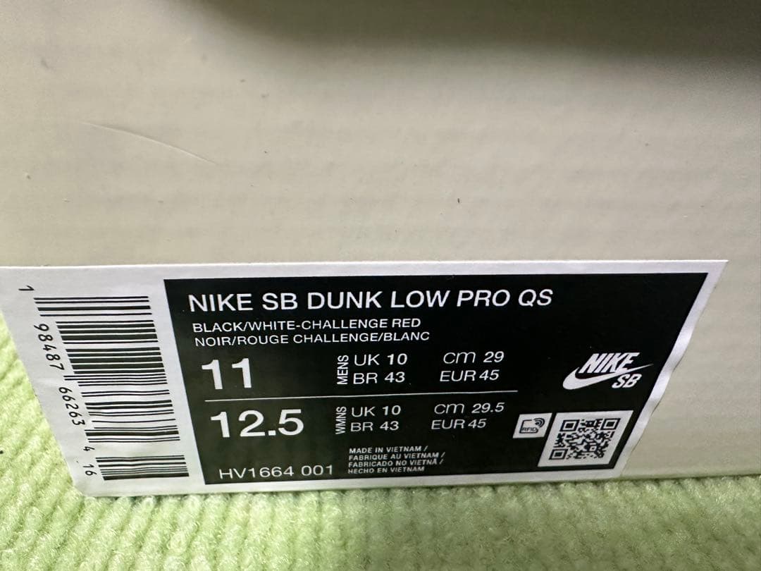 靴 Nike SB Dunk LOW PRO Bronx Girls Skate