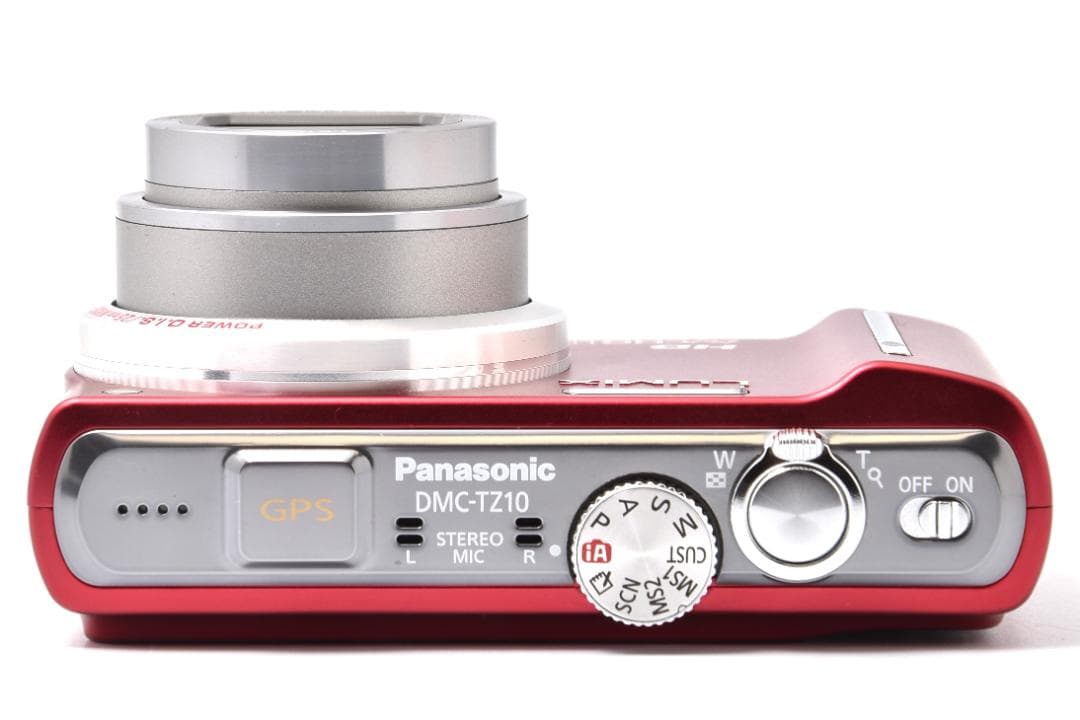 パナソニック Panasonic LUMIX TZ DMC-TZ10 レッド