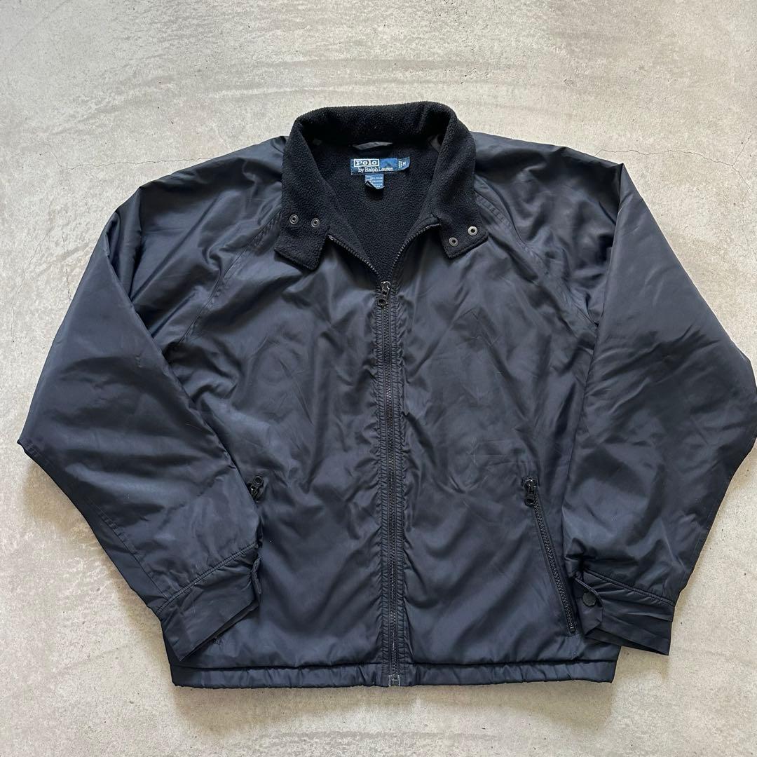 す*迄様 希少トリズラー 90sラルフローレン ウォームアップジャケット 裏フリ