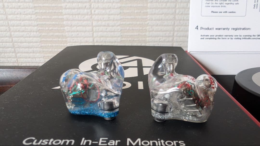 【大特価！】 64audio N8 カスタムiem ケース付き