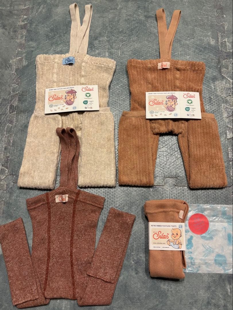 silly シリーサイラス　４本セット　teedy warmy フットレス