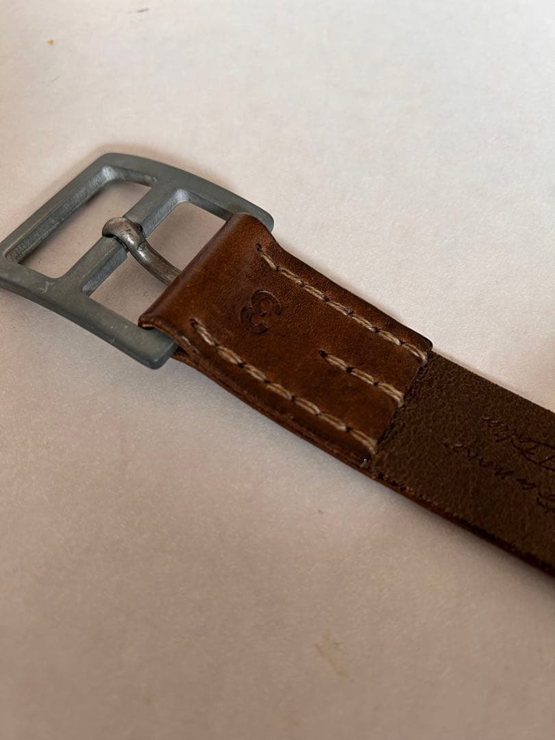 45R 45rpm ヴィンテージ　レザーベルト　男女兼用