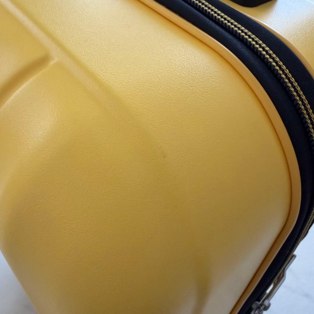軽量1.8kg✨SUNCO 機内持込 スーツケース 35L LCC対応 イエロー