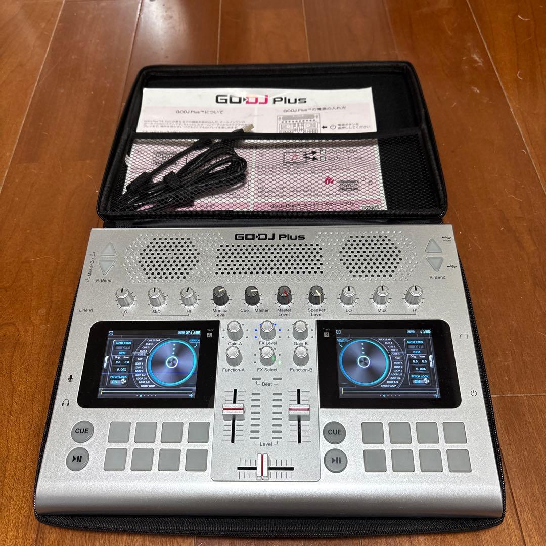 GO-DJ Plus DJコントローラー　ジャンク　専用ケース付き