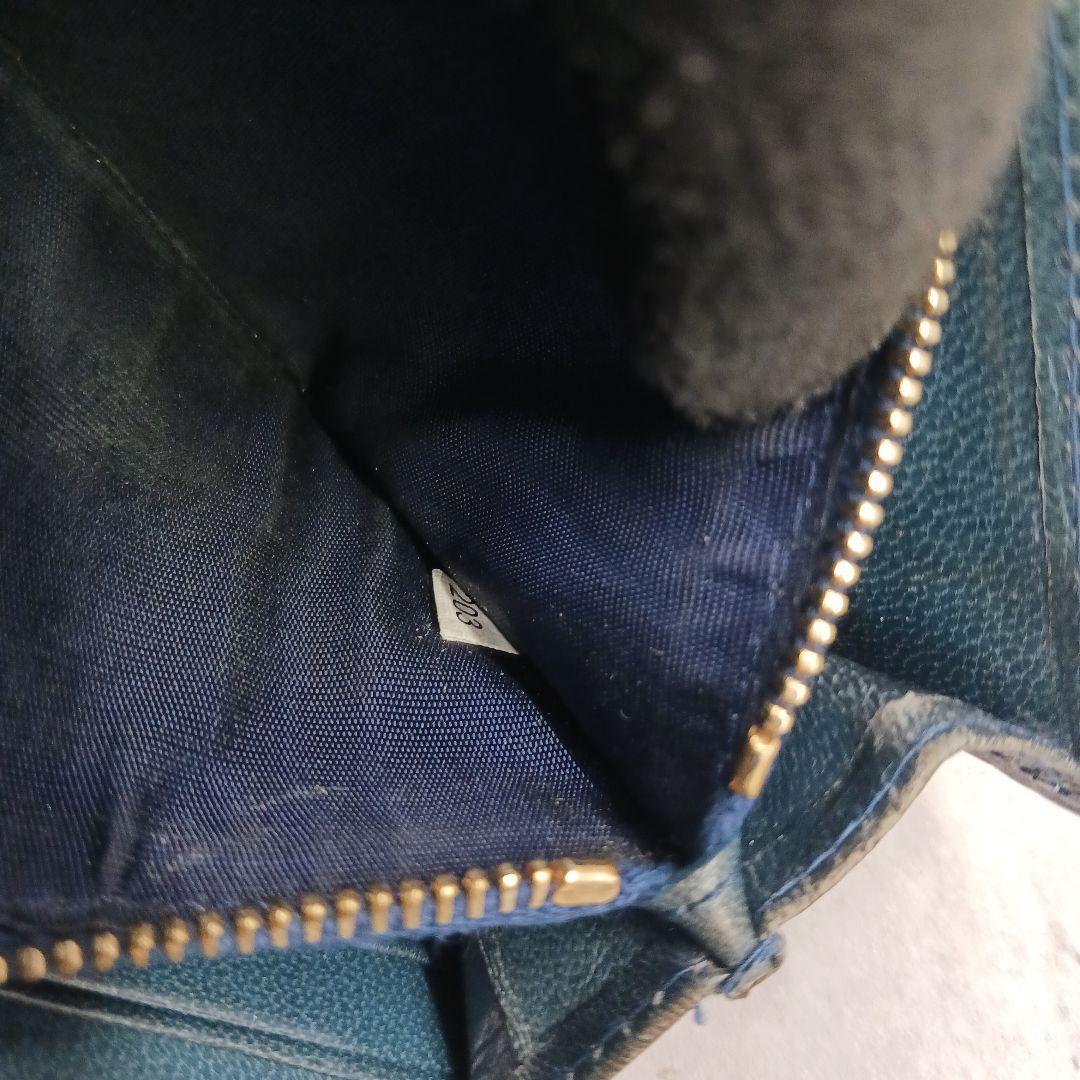 ✨美品✨ プラダ マドラス 編み込み 三角ロゴ レザー Wホック フラップ長財布