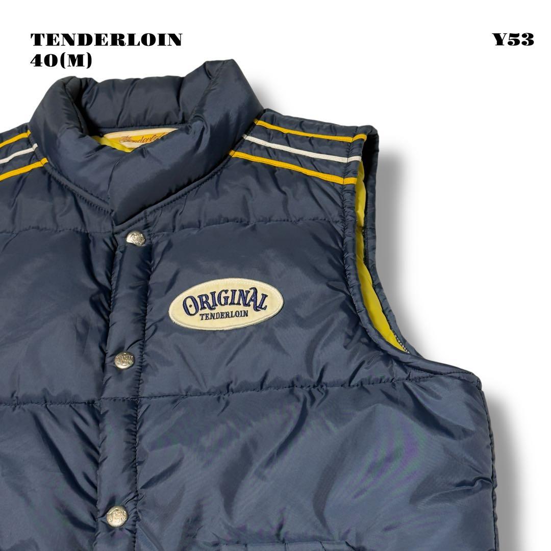 ★限定出品★ TENDERLOIN NRA VEST ベスト ネイビー 40 M