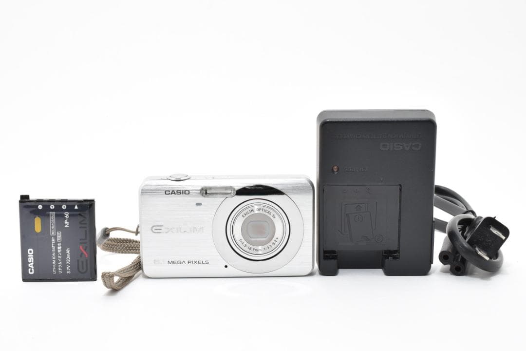 【美品】CASIO EXILIM EX-Z80 シルバー　動作確認済