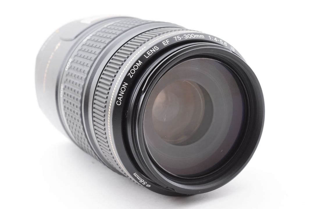 美品　手ブレ補正レンズ Canon EF 75-300mm F4-5.6 IS