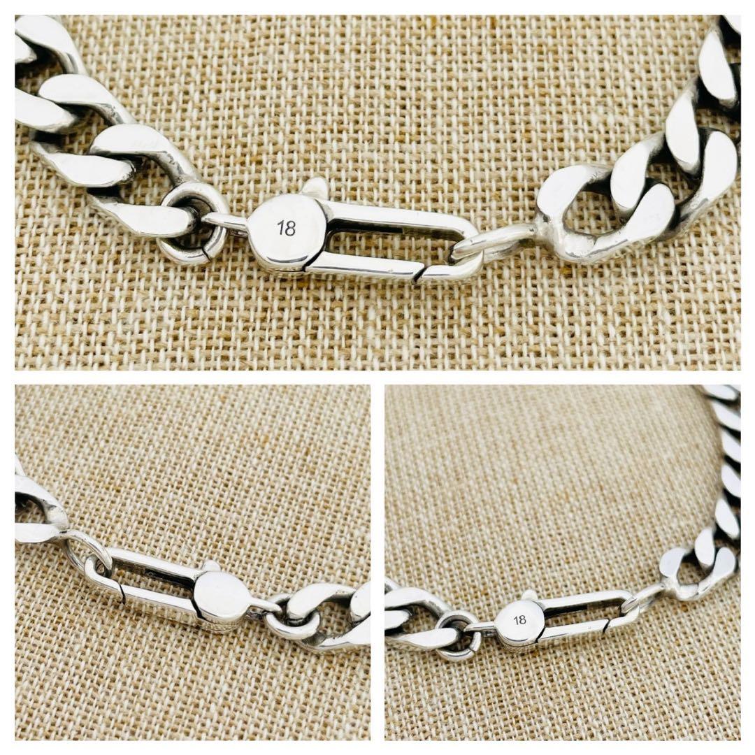 美品✳︎グッチ バングル ゴースト スカルドクロ GG アイコン 刻印 18サイズ