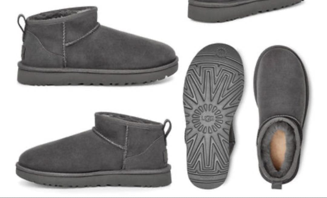 UGG Classic Ultra Mini グレー23cm