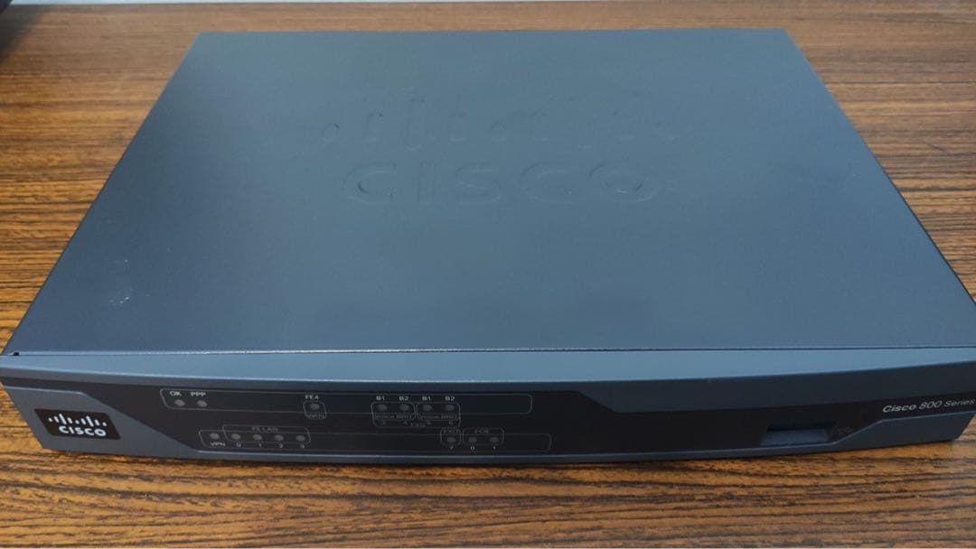 CISCO 音声モジュール ~ CISCO C881 音声