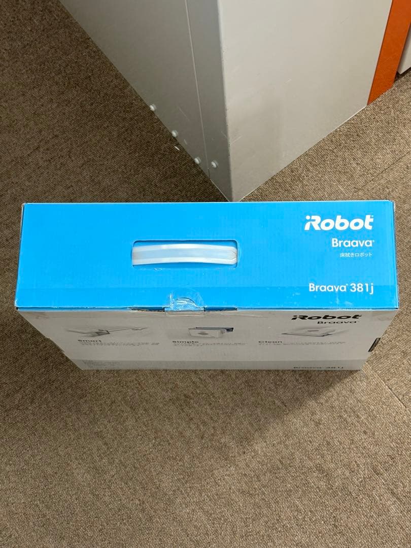 【未使用品】 iRobot braava ブラーバ 381j ブラック 床拭き