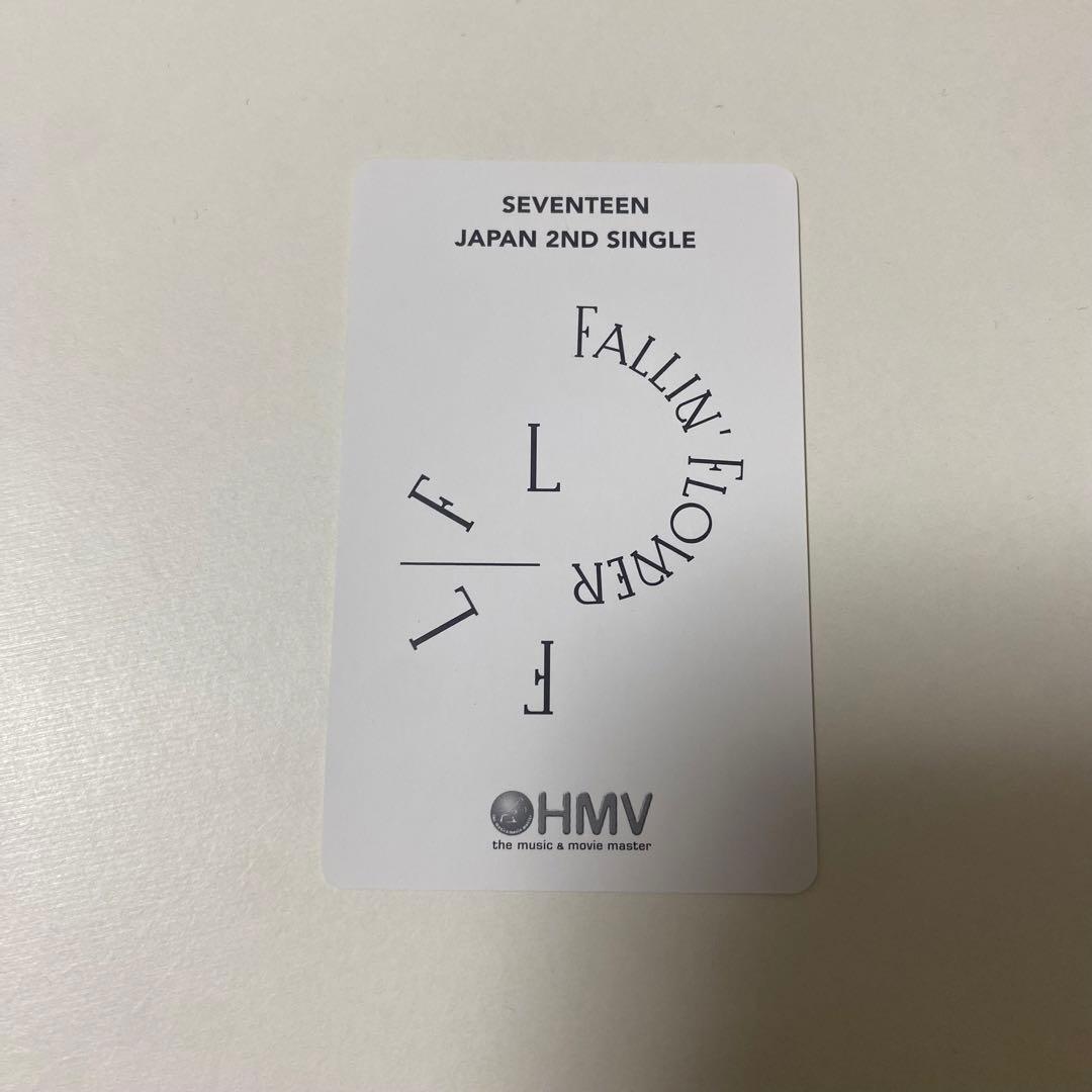 SEVENTEEN ジュン　舞い落ちる花びら　HMV トレカ