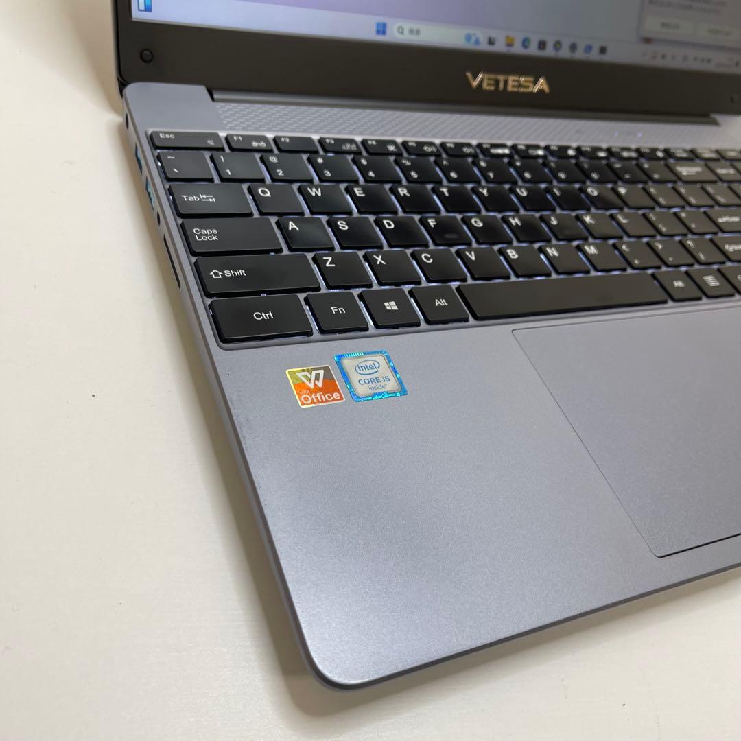 Windowsノート本体 #630 VETESA Win11 i5-7410HQ 8GB SSD512GB