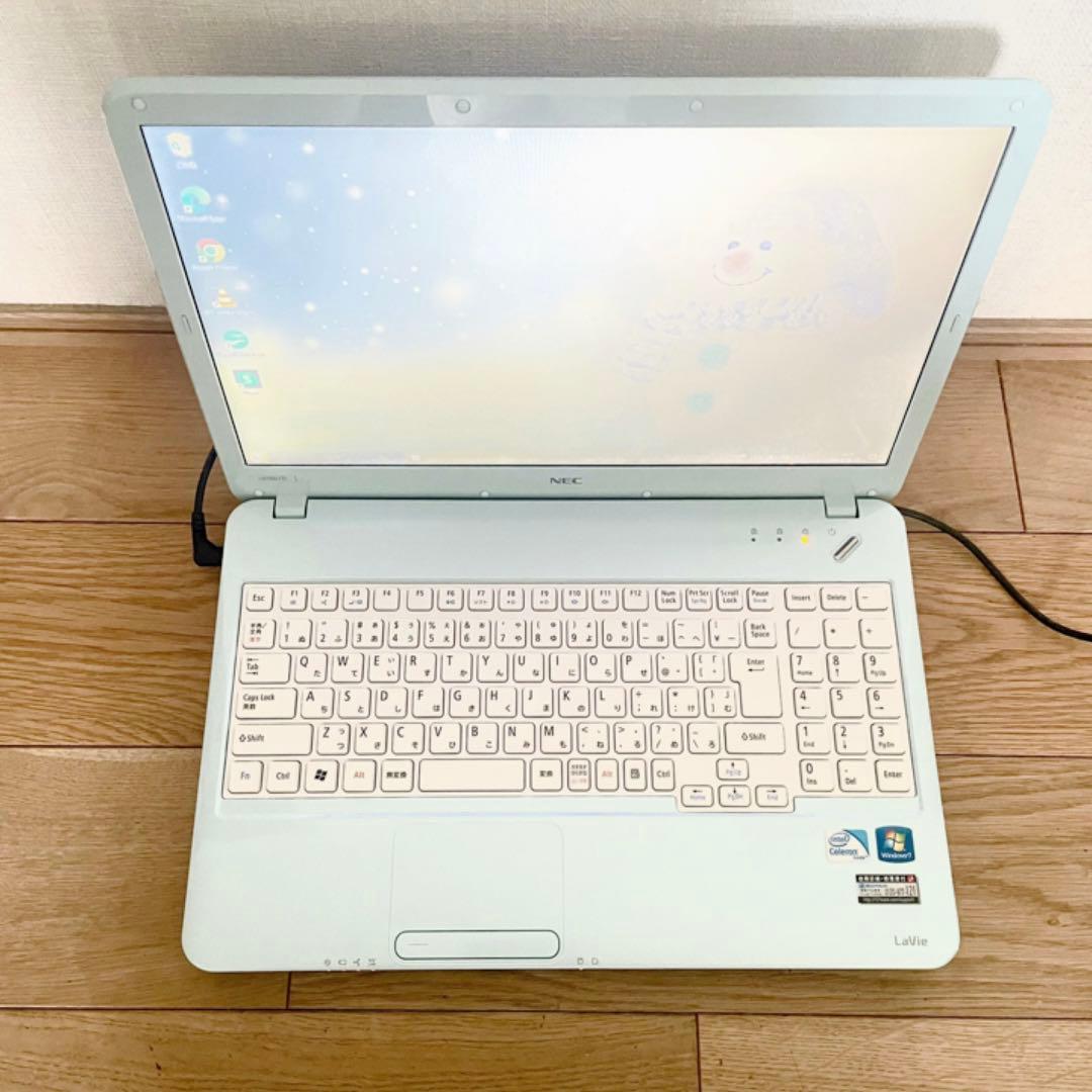 ✨色1点のみ✨LaVie DVD搭載 メモリ8GB ノートPC 人気アクアブルー