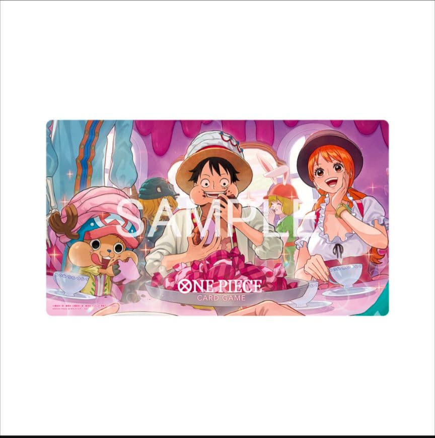 ホールケーキアイランド　ルフィ・ナミ・チョッパー　 プレイマット