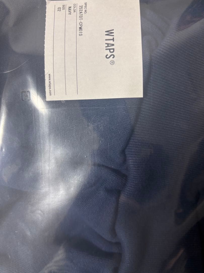 wtaps 25aw BRICK / SWEATER ネイビーM