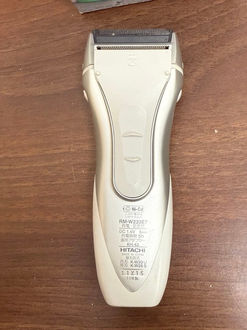 【送料込み】HITACHI 電気シェーバー　RM-W233E7 エスブレード