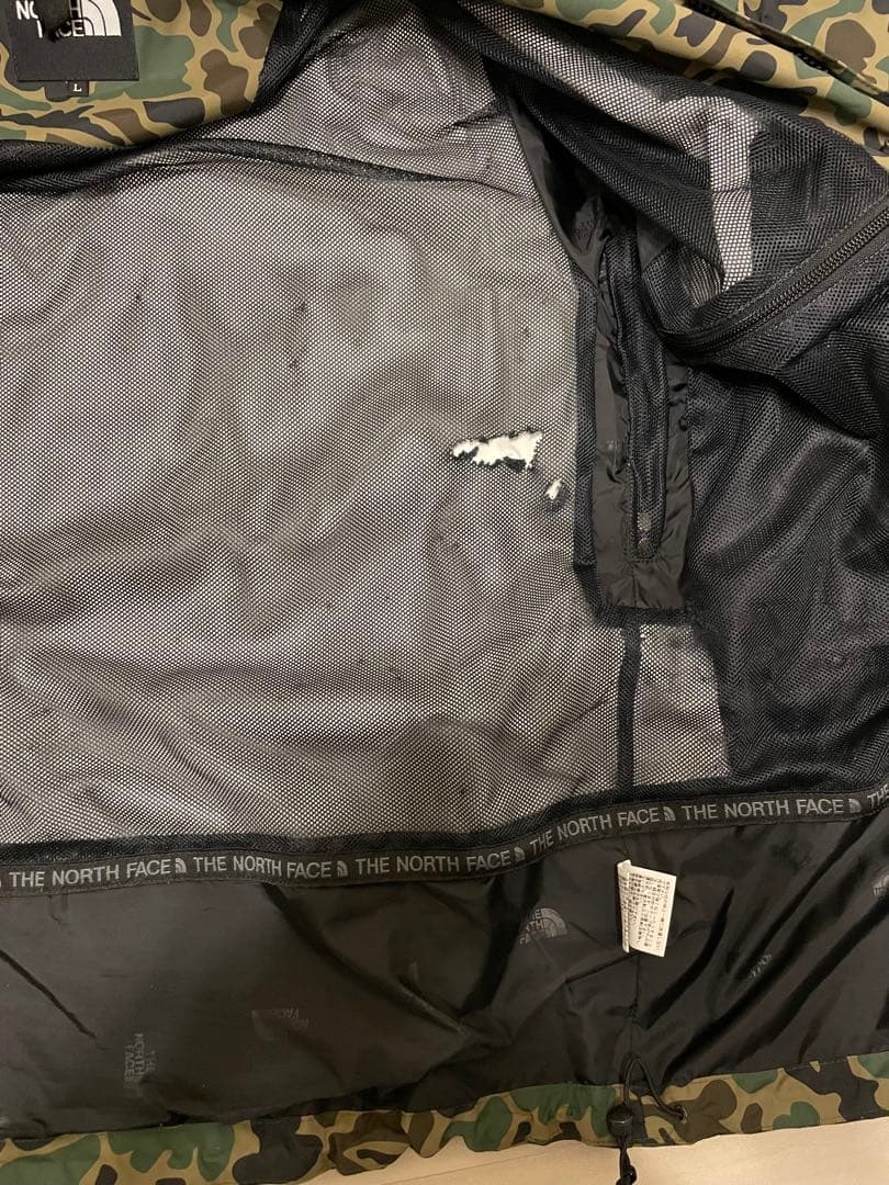 【今だけ価格】THE NORTH FACE 迷彩柄 マウンテンパーカー L