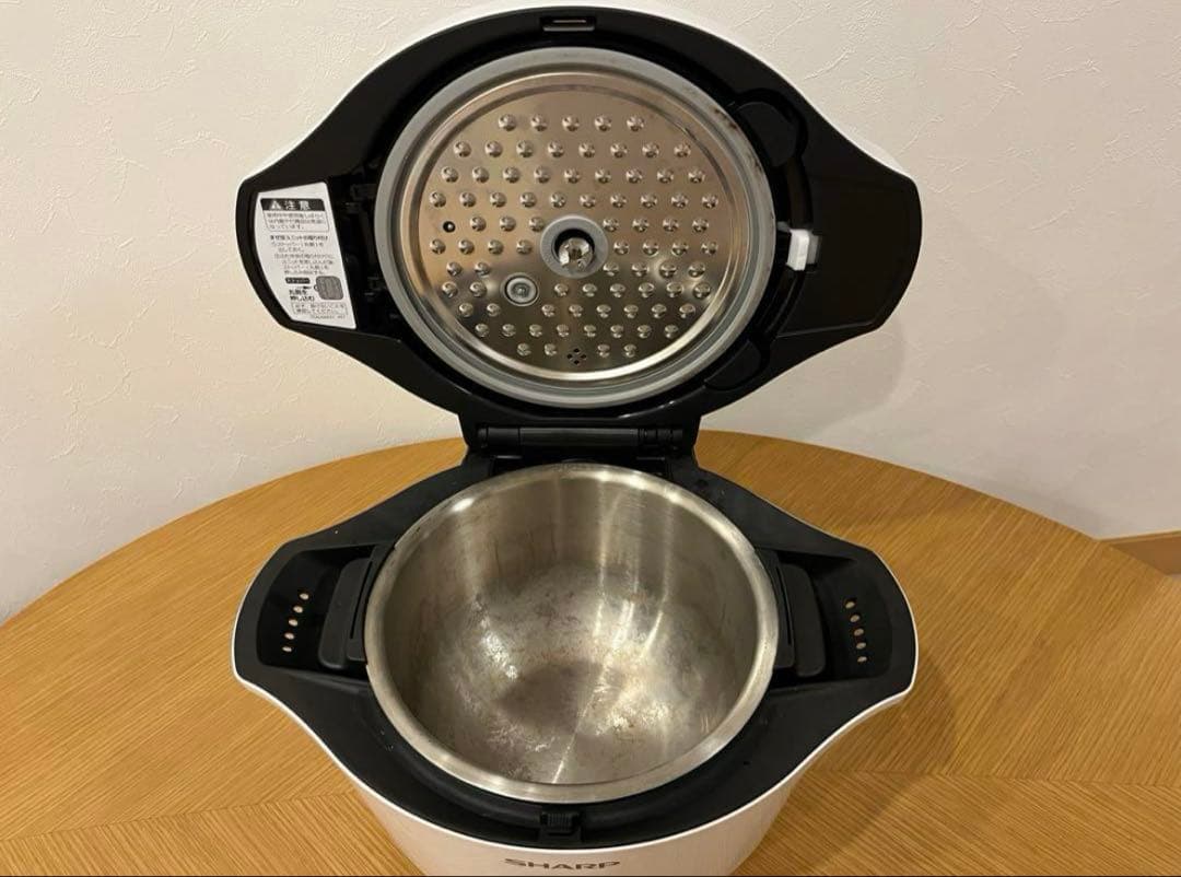 SHARP ヘルシオ ホットクック2.4L KN-HW24E-W ホワイト