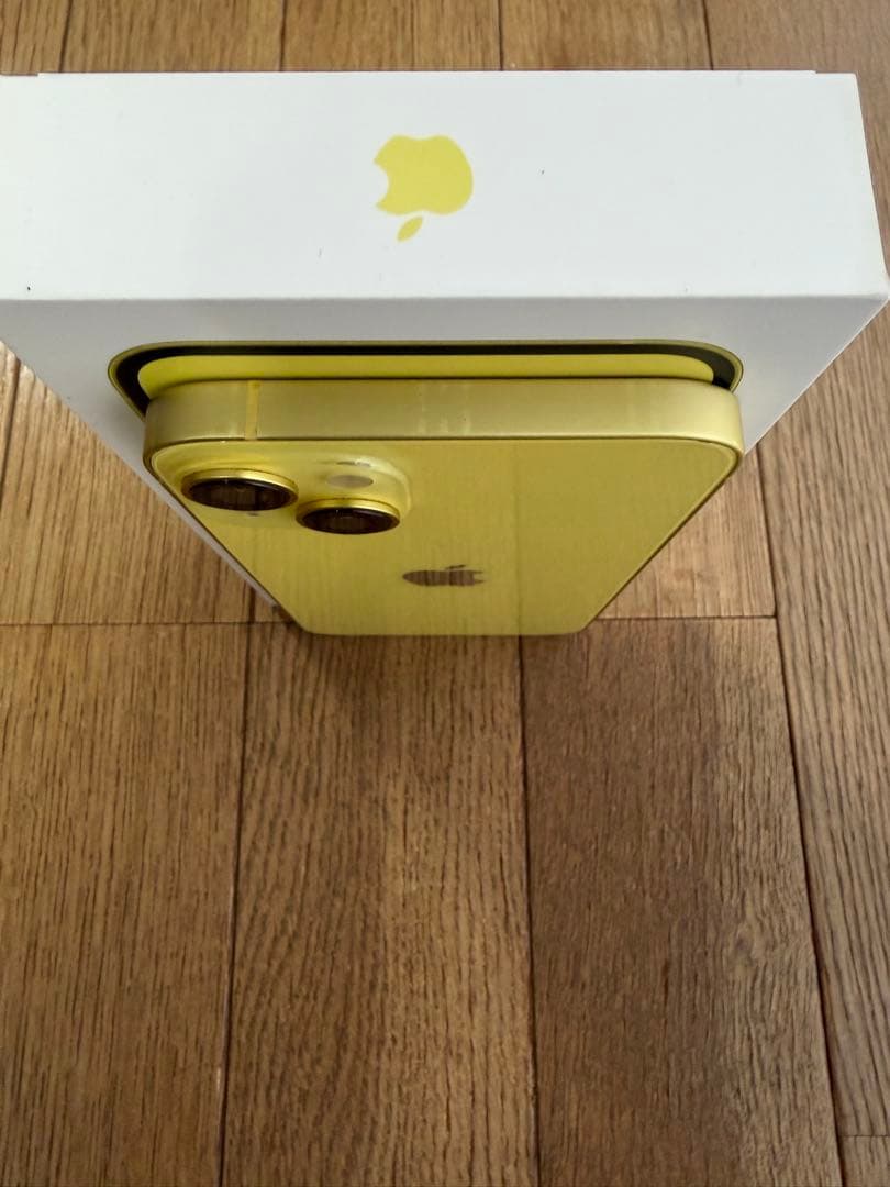 【希少色】iPhone 14 Plus 128GB 電池91% 本体 イエロー