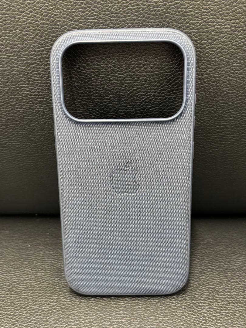 【美品】iPhone 17 Pro TechWoven Case ブルー