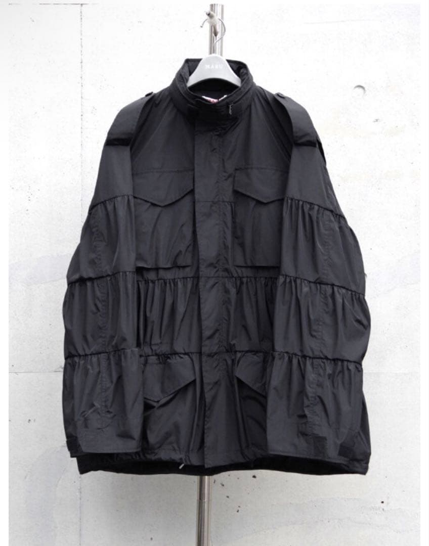 【最安値】MASU AIRY FIELD JACKET ブラック 46