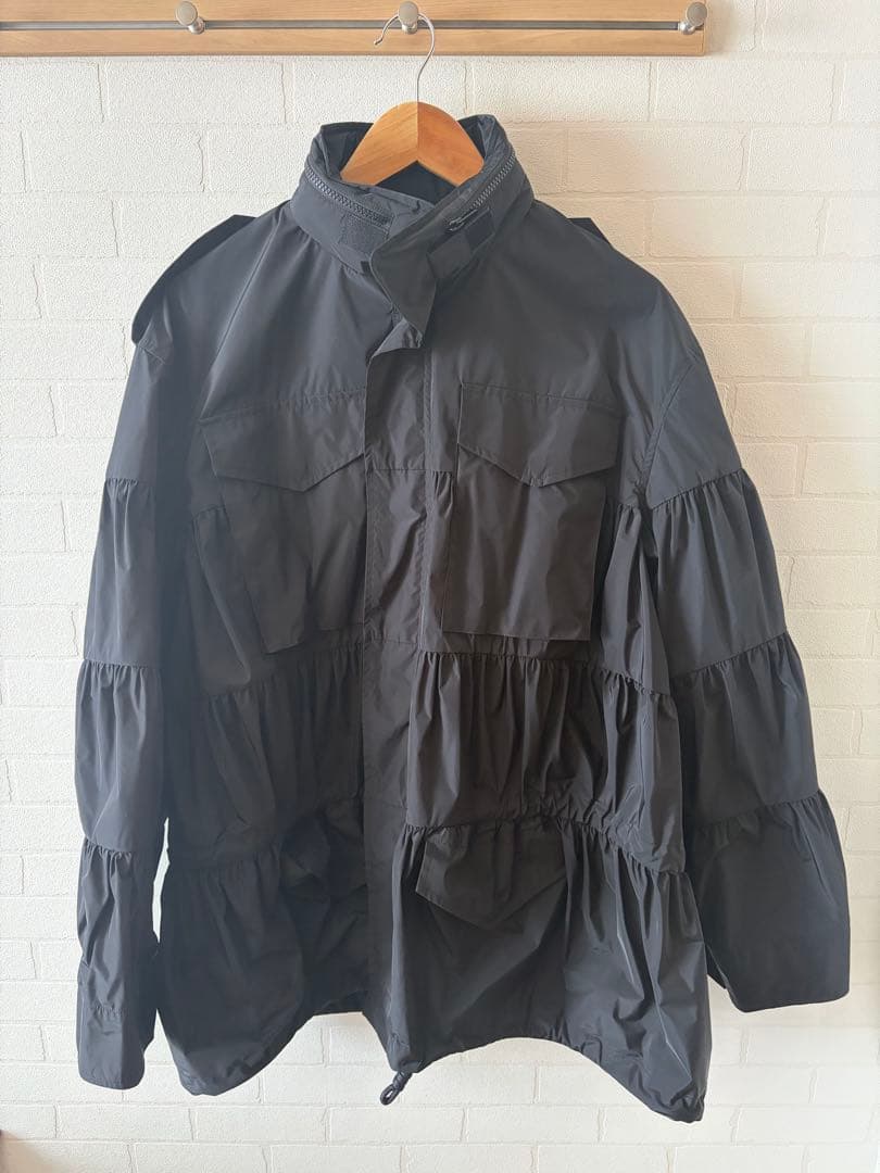 【最安値】MASU AIRY FIELD JACKET ブラック 46