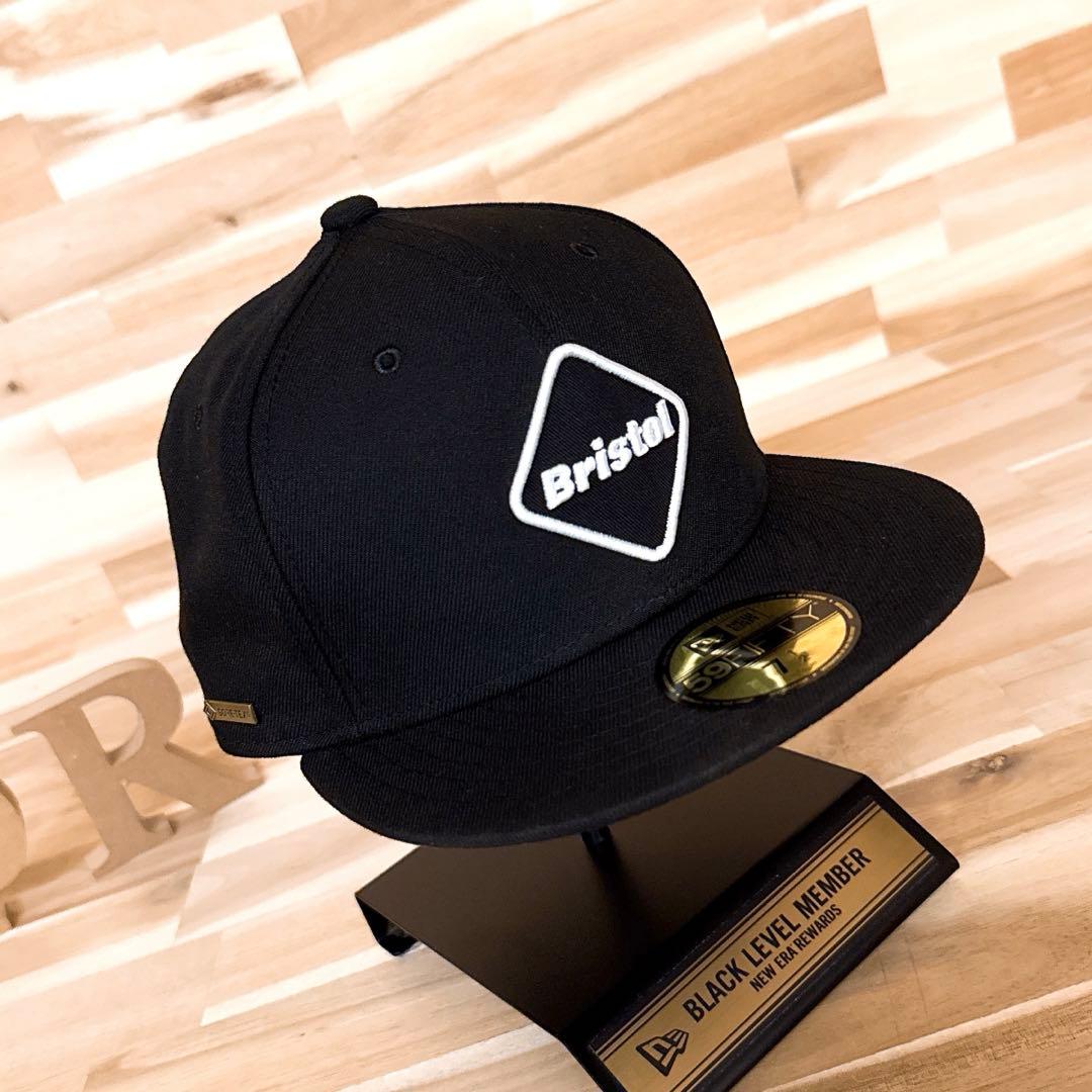 激レア【ニューエラ×エフシーレアルブリストル】コラボ ゴアテックス キャップ 黒