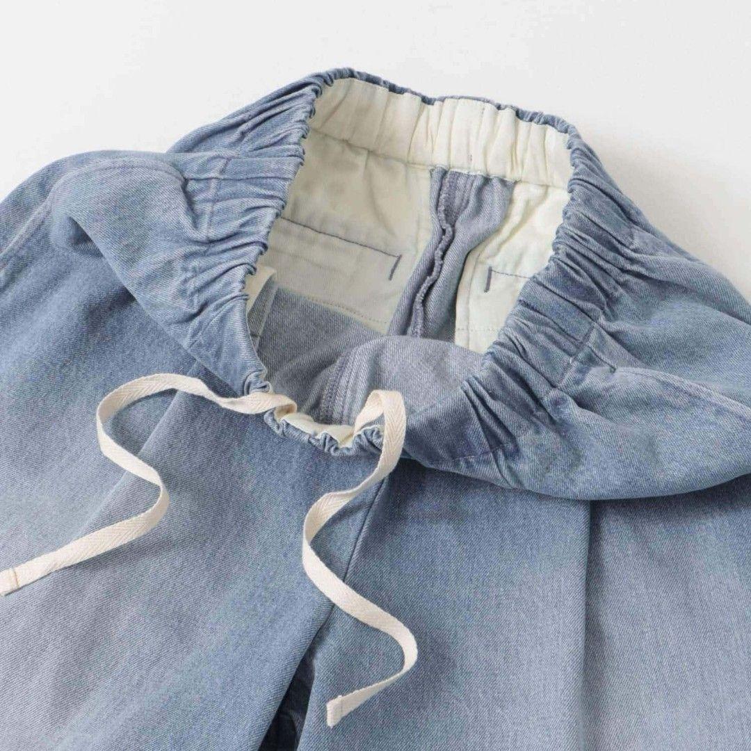 かぐれフェードデニムイージーパンツ