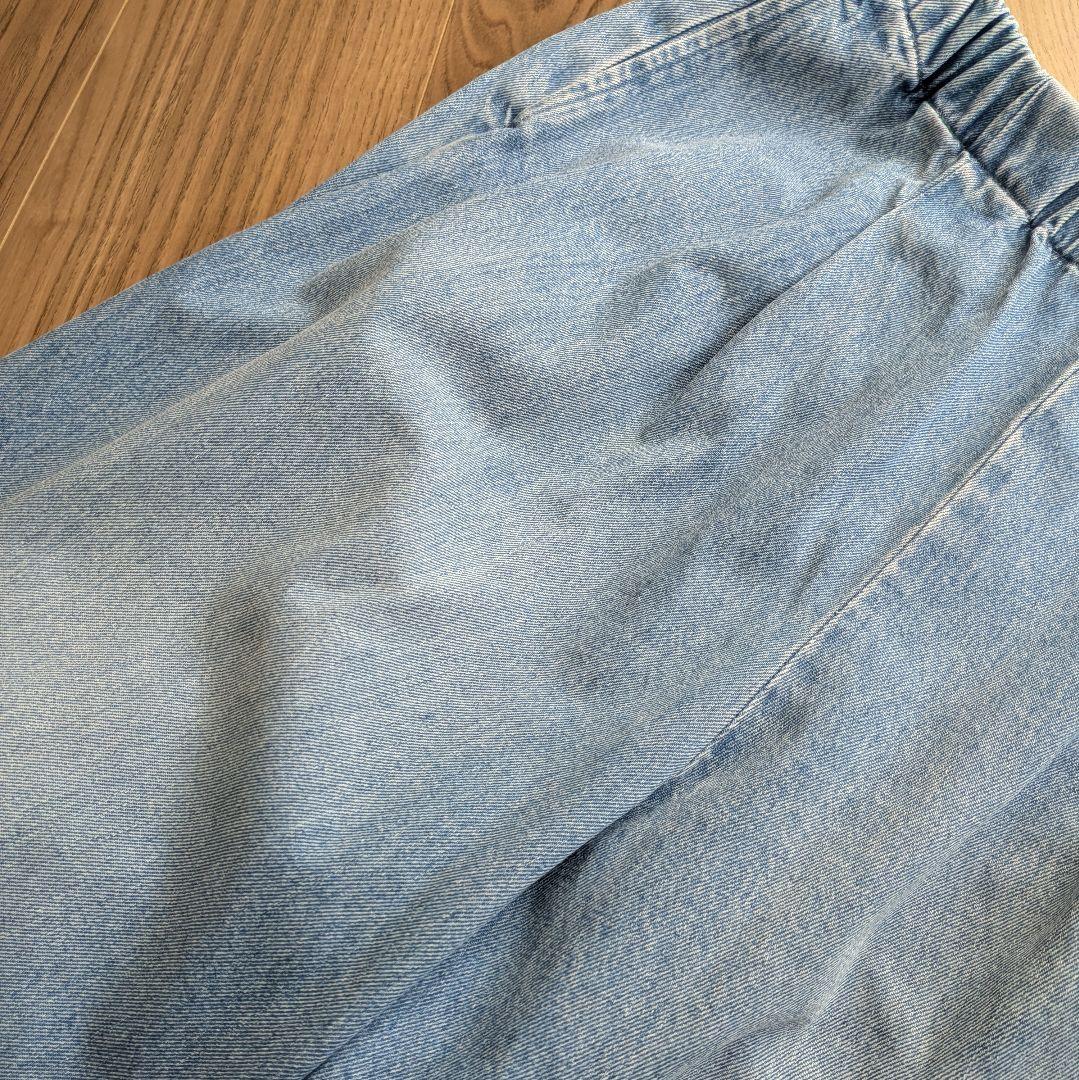 かぐれフェードデニムイージーパンツ