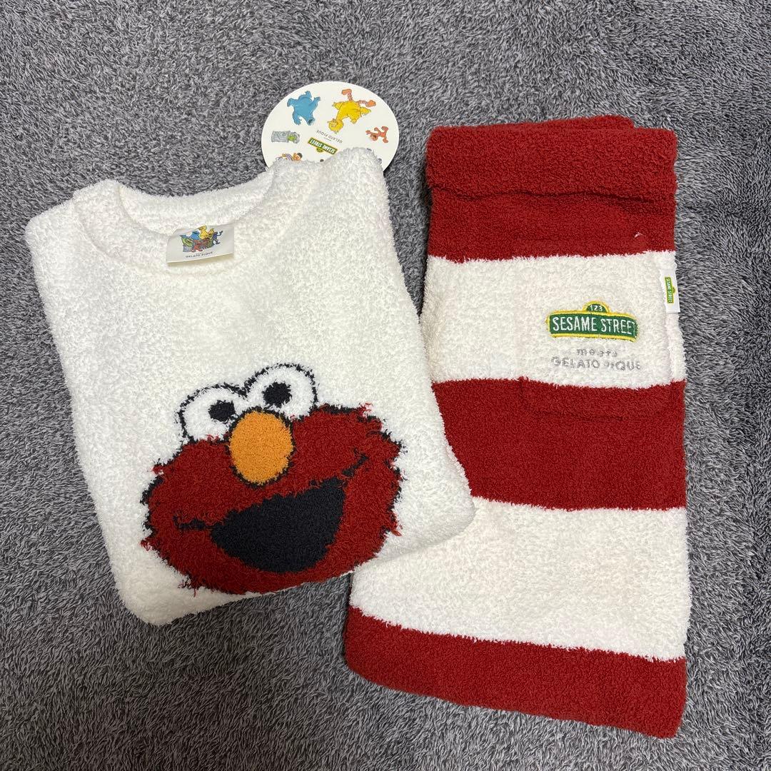 ジェラピケ　レディースエルモデザイン パジャマ