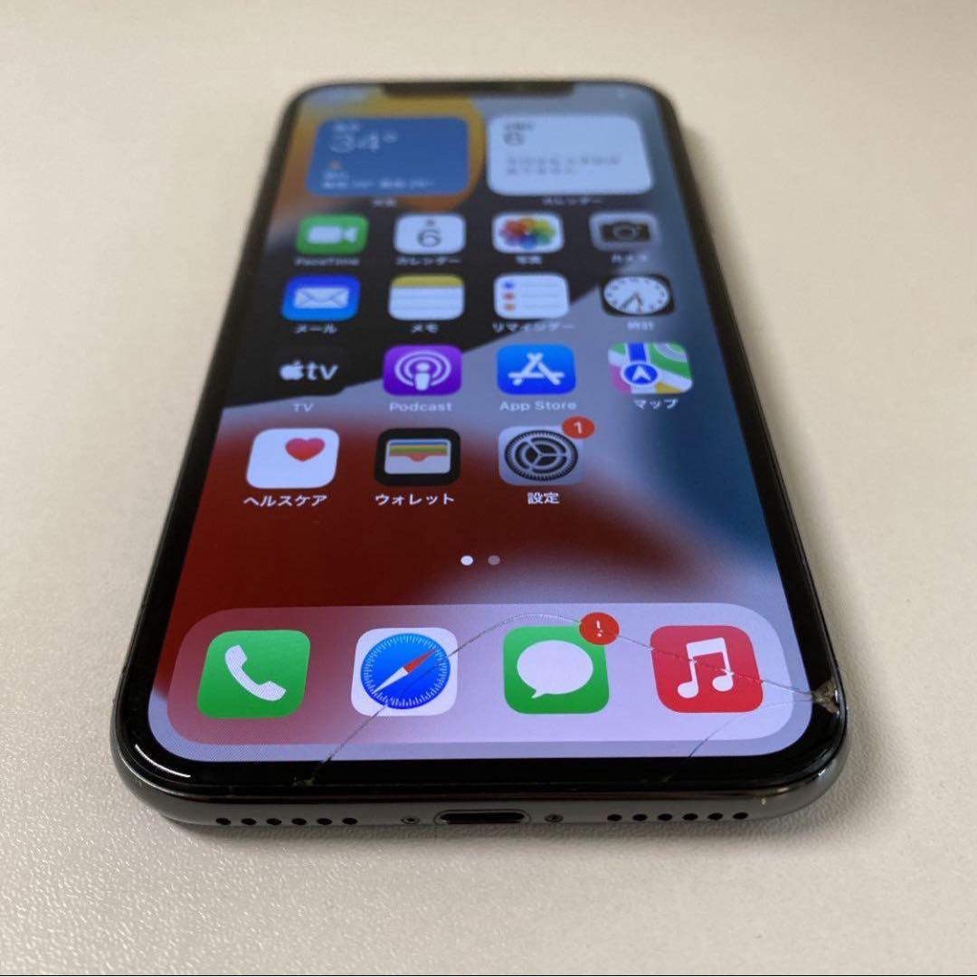 iPhone X Space Gray 64 GB SIMフリー 43179F