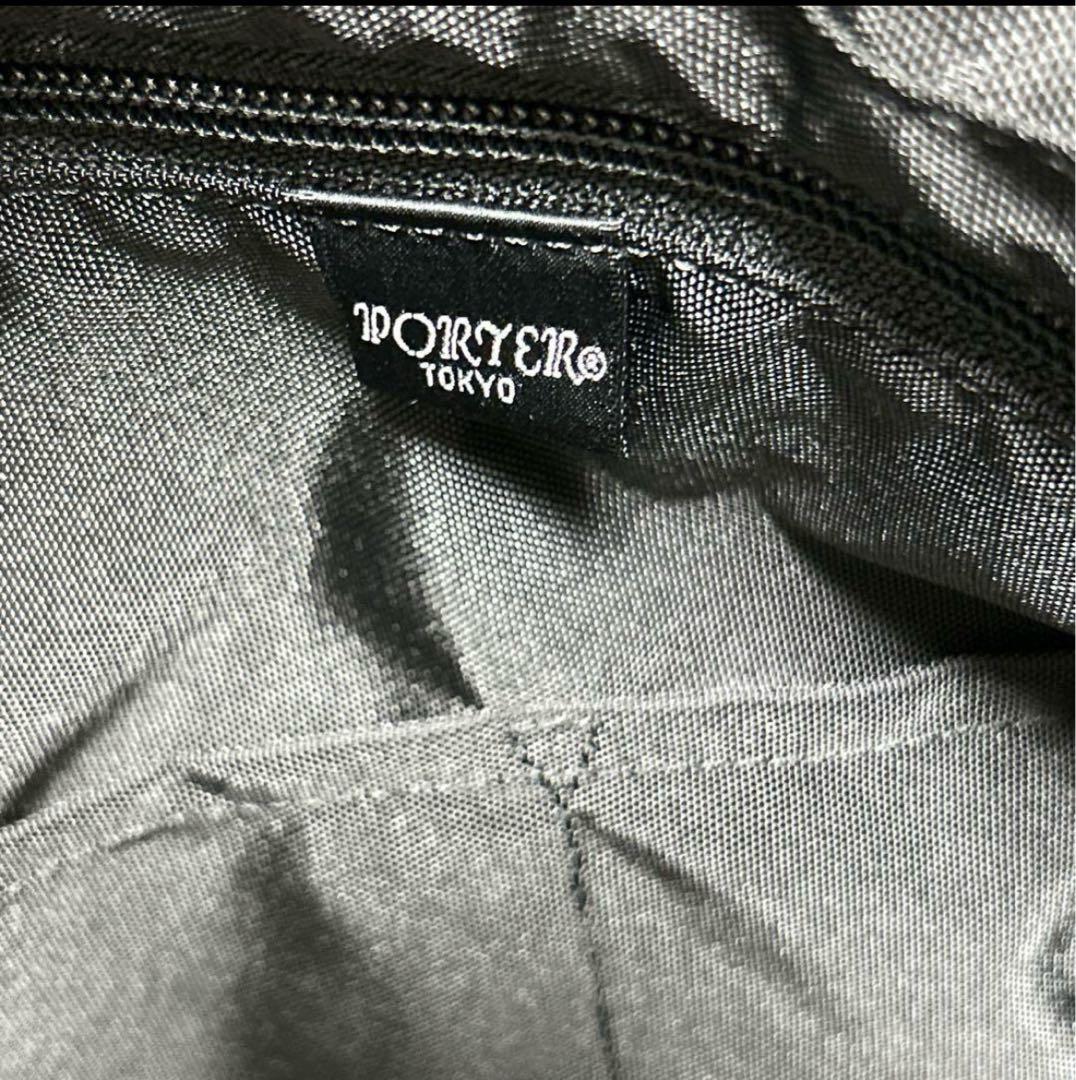 【超美品】Porterブラックトートバッグ 大容量 キャンバス