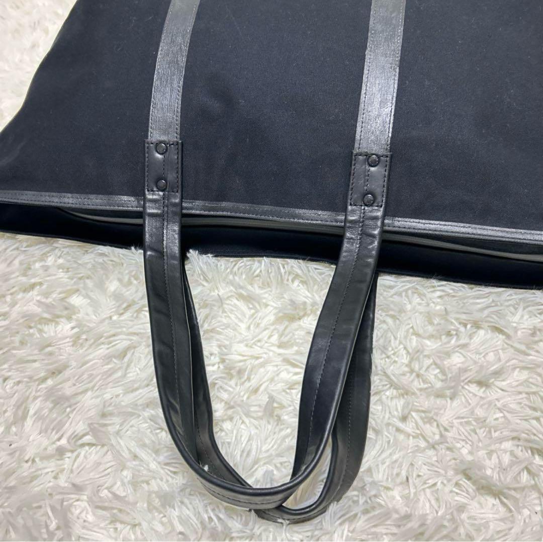 【超美品】Porterブラックトートバッグ 大容量 キャンバス