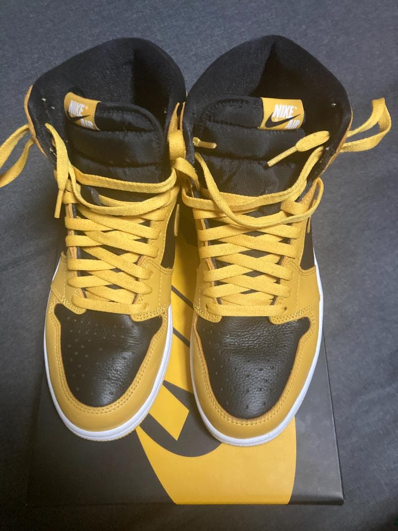 美品/NIKE/ AIR JORDAN1 HI OG /Pollen/パラン