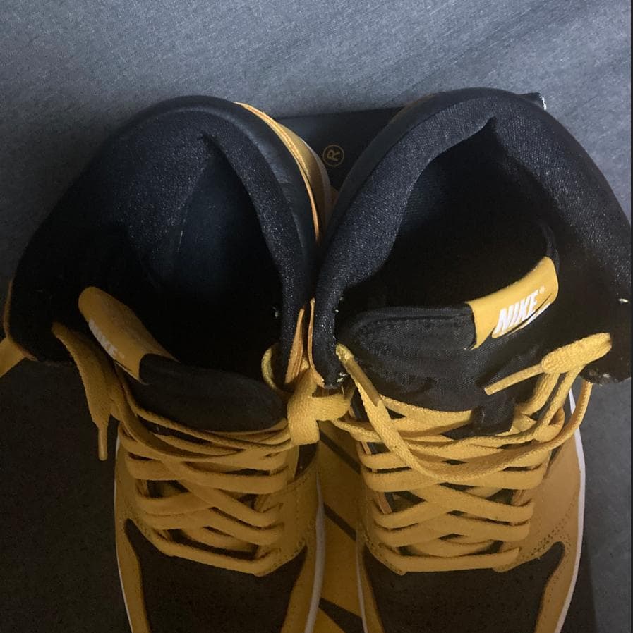 美品/NIKE/ AIR JORDAN1 HI OG /Pollen/パラン