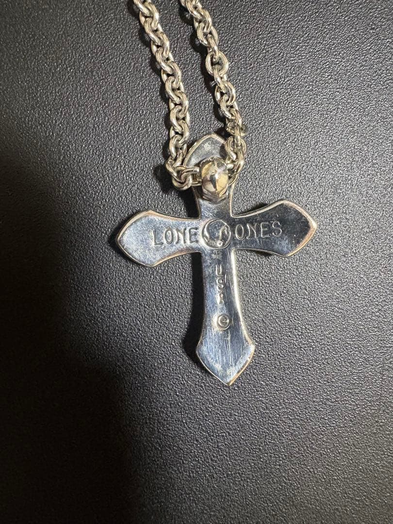 【本日0時掲載終了】LONE ONES シルバー クロスネックレス