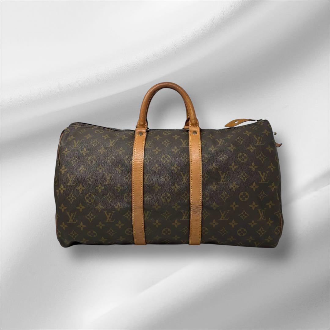 ルイヴィトン　モノグラム キーポル45 ボストンバッグ デベソ w5