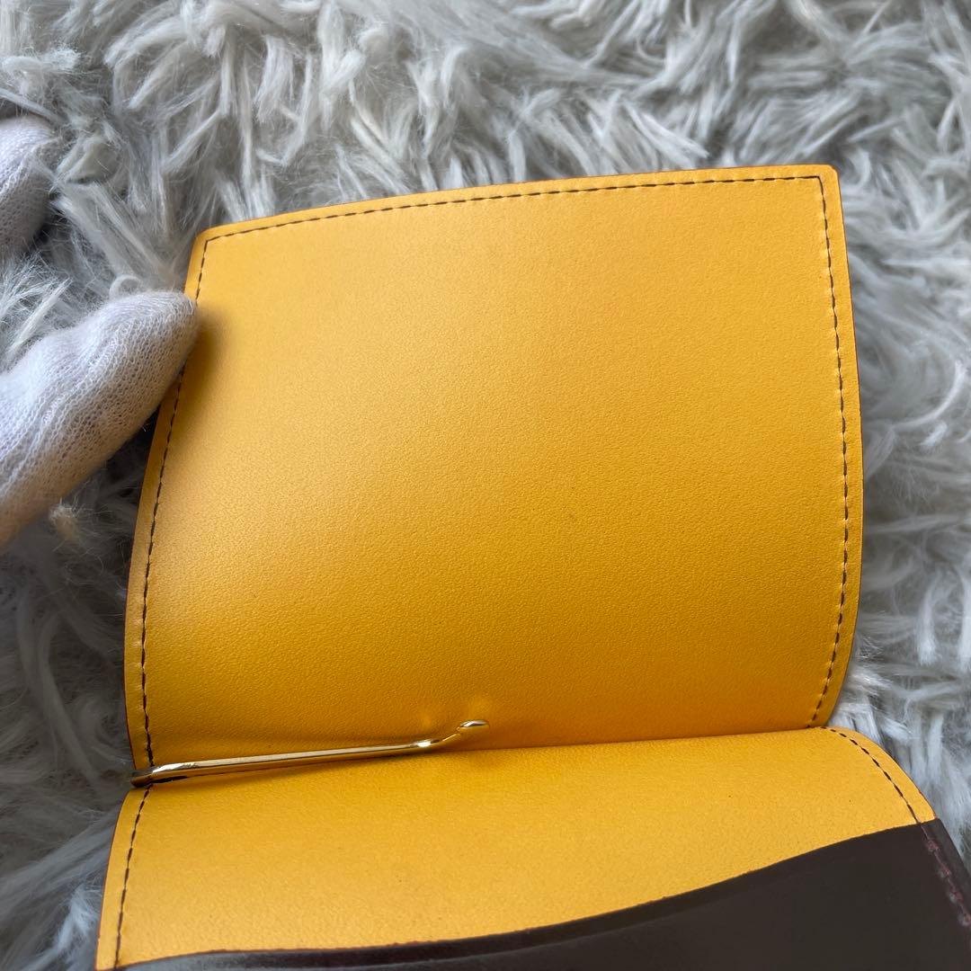 【未使用レベル】ガンゾ シェルコードバン マネークリップ