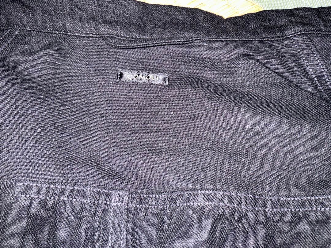 コモリ ブラックデニムジャケット サイズ2