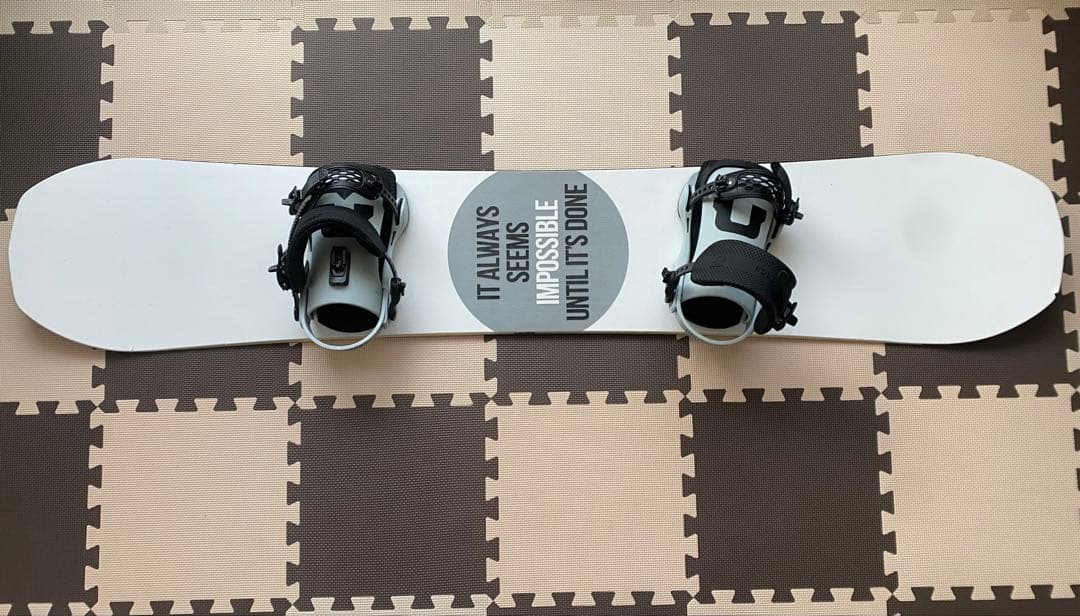 ファナティック　スノーボード　板　白　ホワイト　155cm